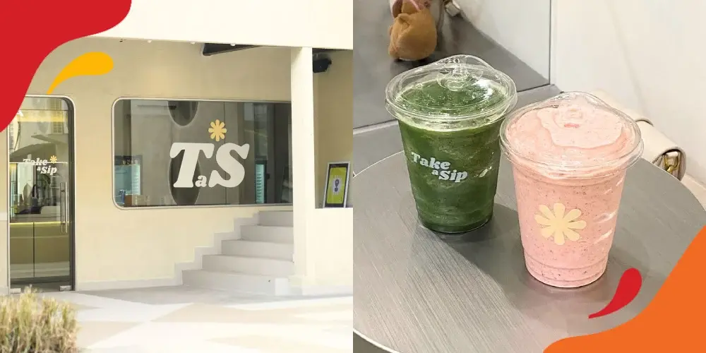 menu take a sip di coordinates jakarta